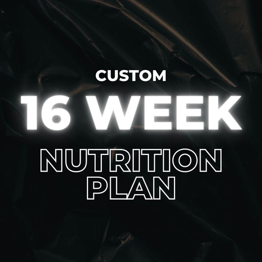 Custom 16 Week Nutrition Plan