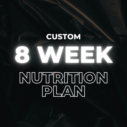 Custom 8 Week Nutrition Plan